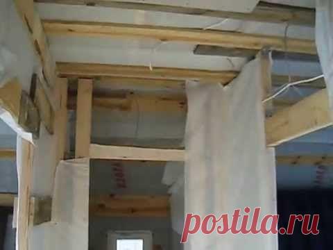 Общедоступная внутренняя отделка каркасного дома