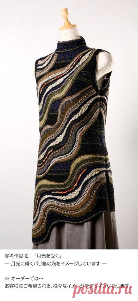 Красивое вязание от YOKO ASADA