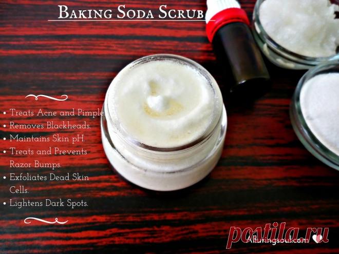 A Powerful Baking Soda Scrub For Your Every Skin Flaws | Alluring Soul