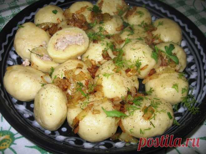 Картофельные кнедлики с мясной начинкой - Perchinka 63