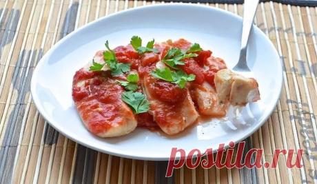 Кета с соусом Рецепт Блюда Совет - Журнал полезных советов