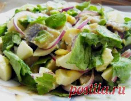 Салат с сельдью &quot;Отпад&quot;. Готовьте сразу много, будут просить добавки