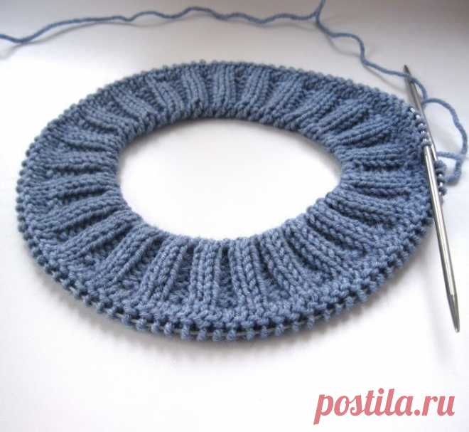 ИМИТАЦИЯ ПРИШИВНОЙ ГОРЛОВИНЫ