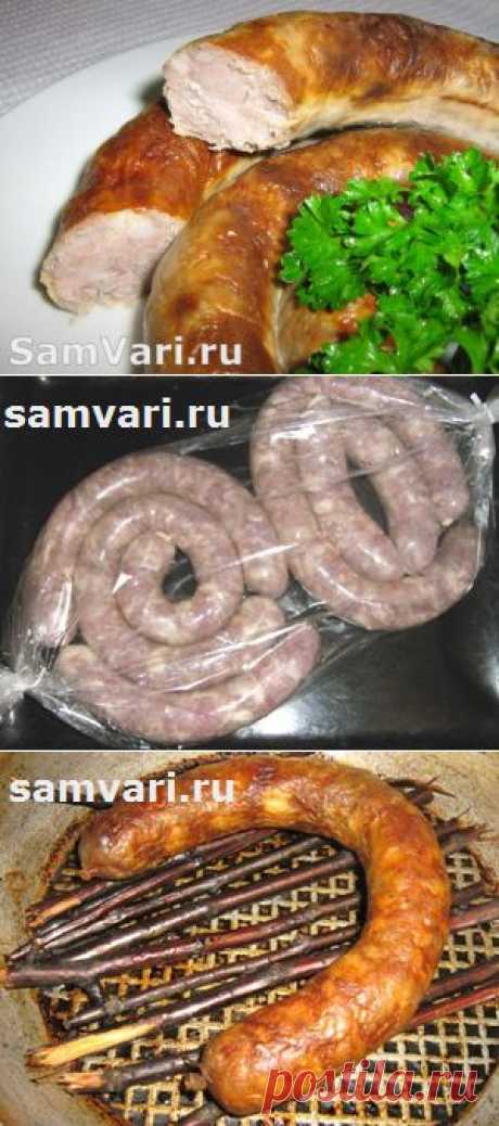 Домашняя колбаса в домашних условиях. Рецепт с фото.