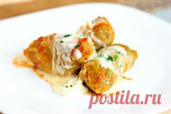 Рецепт голубцов с кислой капустой и пшеном - Голубцы от 1001 ЕДА вкусные рецепты с фото!