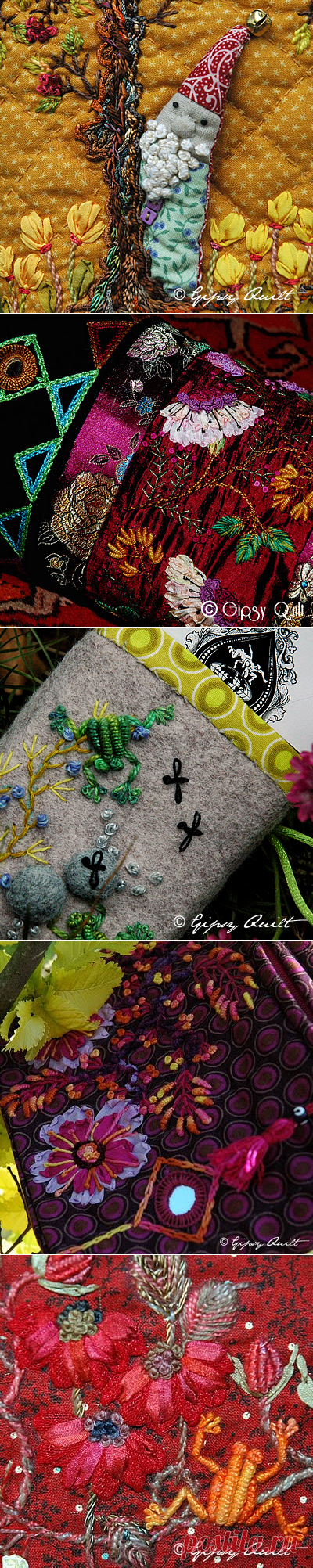 Крейзи квилт и не только.Много идей.