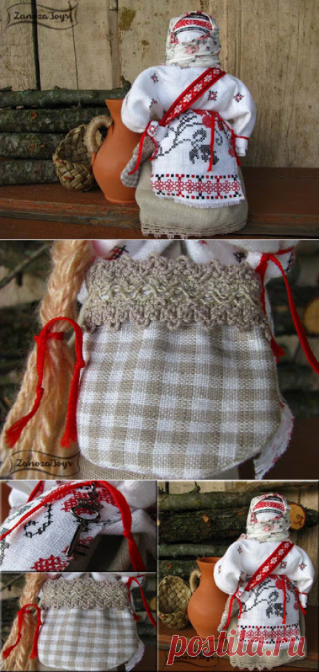 Народная кукла-оберег Купчиха (Успешница). Мастер-класс