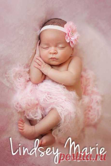 Light Pink Photography Prop Baby Blanket Pale Pink by BabyBirdz