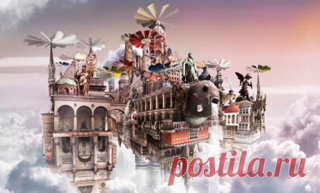 В Нигерии сотни людей видели НЛО в виде летающего города. Что же это было? | Записки Освальдо Просперо | Яндекс Дзен