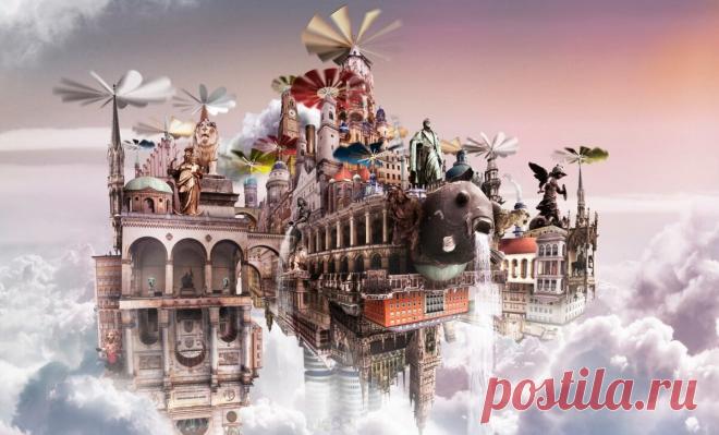 В Нигерии сотни людей видели НЛО в виде летающего города. Что же это было? | Записки Освальдо Просперо | Яндекс Дзен