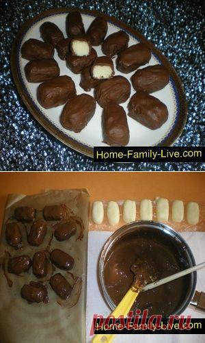 Баунти - рецепт самодельного баунтиКулинарные рецепты