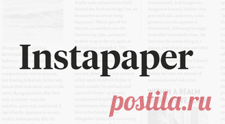 Instapaper: Simple tool to save web pages for | AlternativeTo