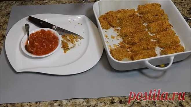 РЫБКА В ДУХОВКЕ в хрустящей шубке. Приготовьте так любую рыбу.