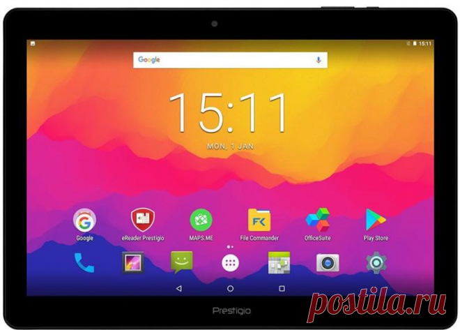 Планшет Prestigio Wize 3161 3G (PMT3161_3G_C_CIS) черный купить в рассрочку в 5 элементе 200p 1G/8G/5000ah
