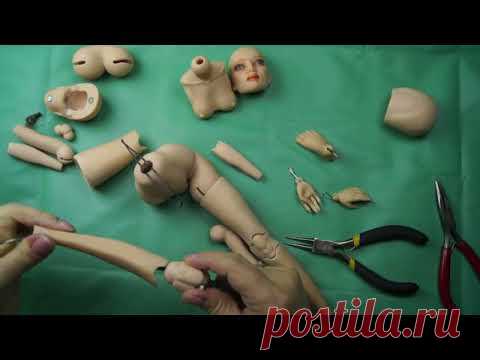Делаю куклу БЖД часть 6 сборка