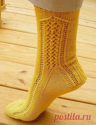 Носочки спицами,перевод Nitk@ (Осинка)