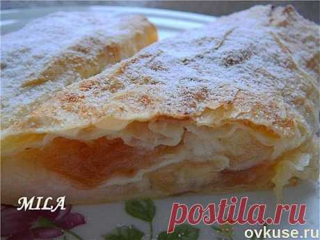 Быстрый &quot;штрудель&quot; (из лаваша) - Простые рецепты Овкусе.ру