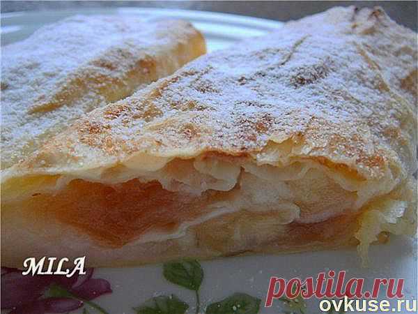 Быстрый "штрудель" (из лаваша) - Простые рецепты Овкусе.ру