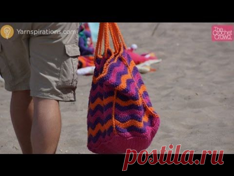 How to Crochet A Beach Bag