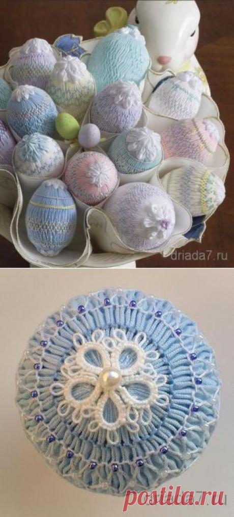 Очень необычный декор пасхальных яиц | РУКОДЕЛИЕ