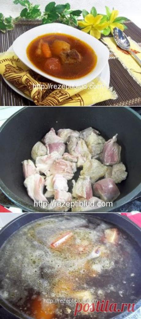 Жаркое по - венгерски. Рецепт с пошаговым фото.