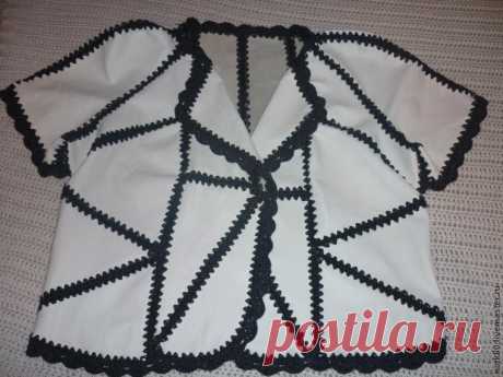 Костюм(вязание+кожа)