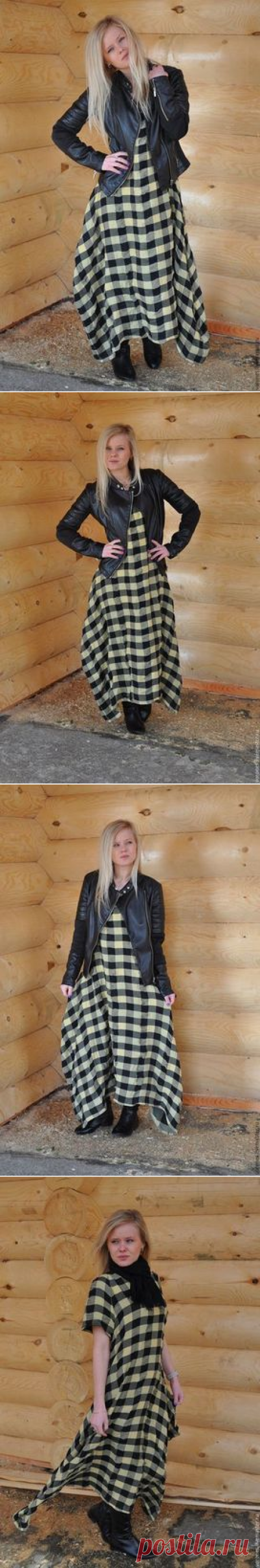 Платье в клетку / Фотофорум / Burdastyle