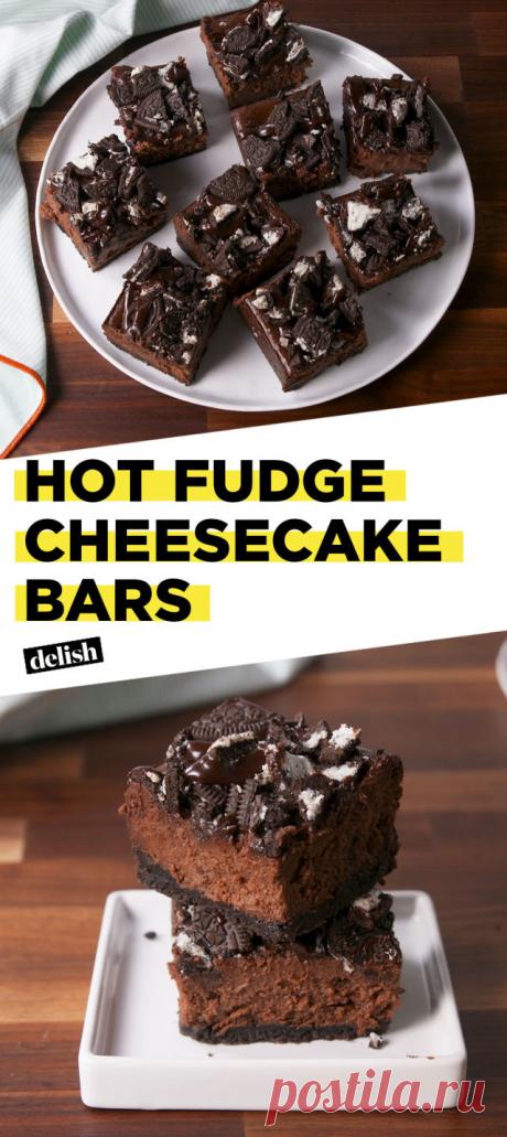 Best Hot Fudge Cheesecake Recipe - How to Make Hot Fudge Cheesecake