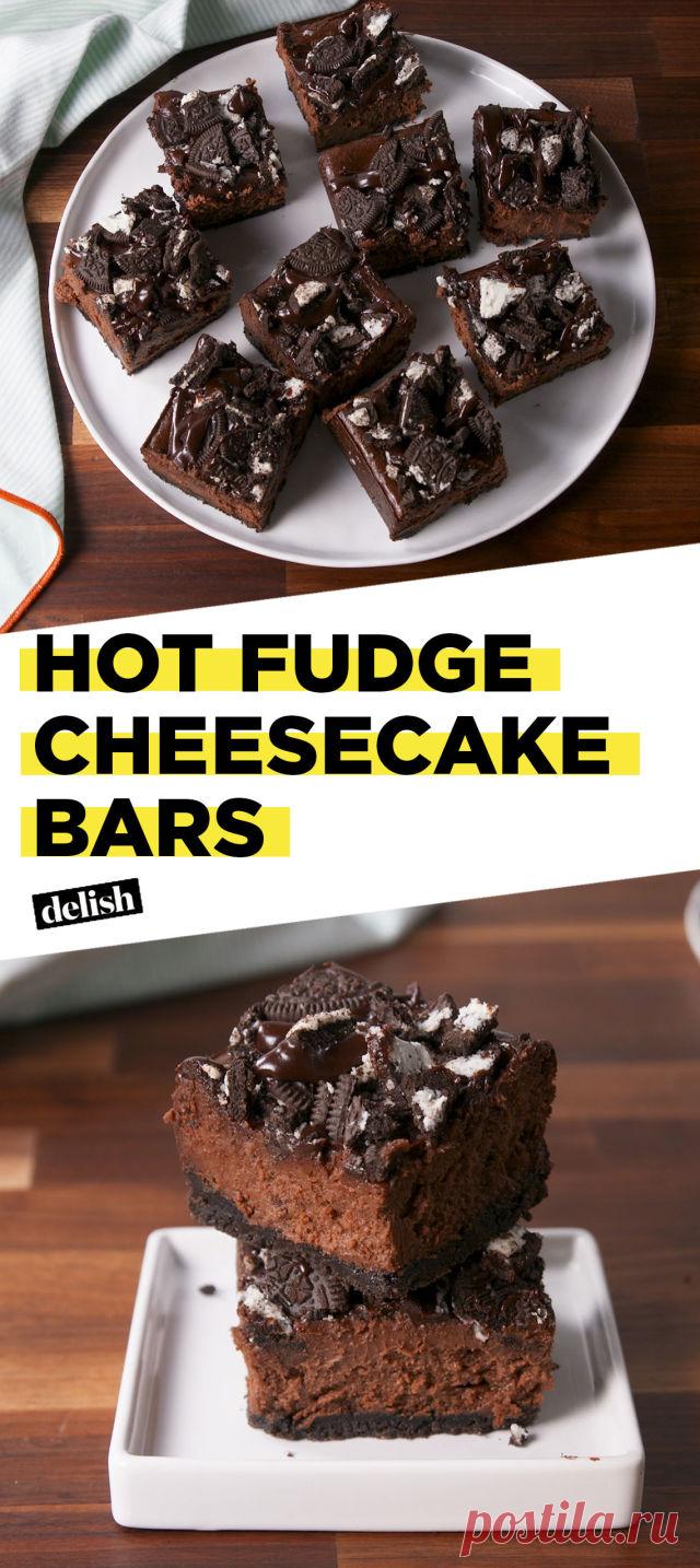 Best Hot Fudge Cheesecake Recipe - How to Make Hot Fudge Cheesecake