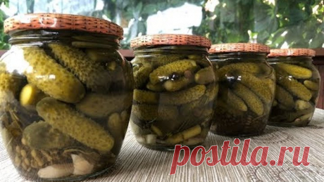 ОСОБЕННЫЙ РЕЦЕПТ! ОГУРЦЫ НА ЗИМУ БЕЗ СТЕРИЛИЗАЦИИ  ВСЕ ПРОСЯТ ЭТОТ РЕЦЕПТ