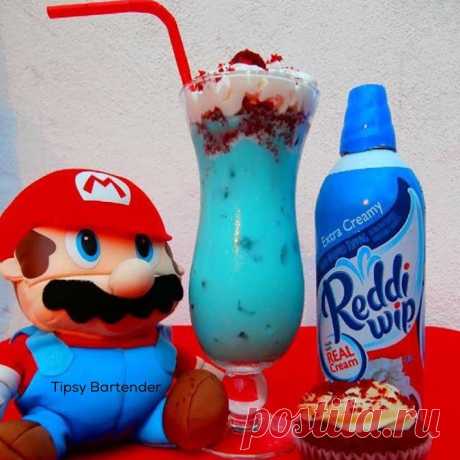 Super Mario Bros. Cocktail - TipsyBartender.com