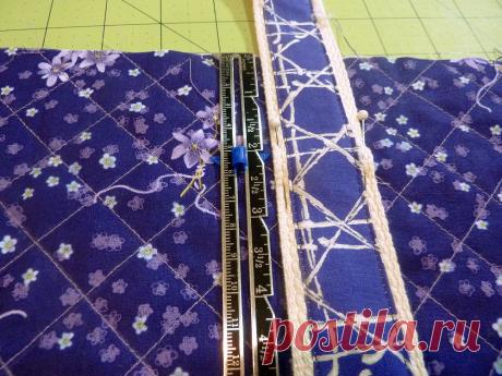 Basket-weave Quilted Tote | Sew4Home