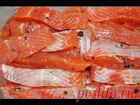 КРАСНАЯ РЫБА ЗАСОЛЕННАЯ В МОРОЗИЛКЕ – НЕОБЫЧНЫЙ РЕЦЕПТ