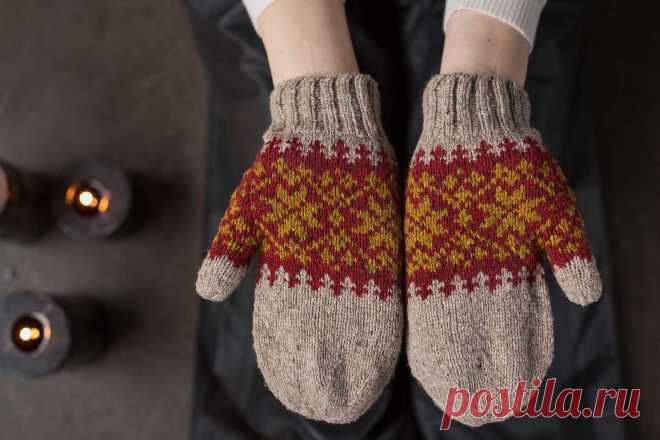 Long Johns  Mittens by Rebecca Blair