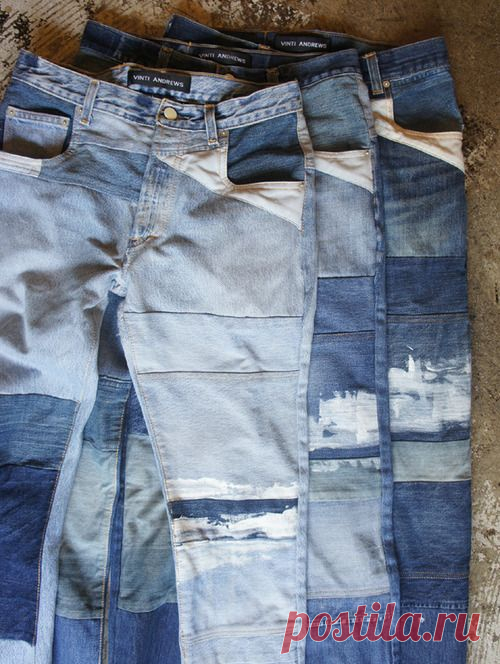 Джинсовое боро и пэчворк | Краше Всех