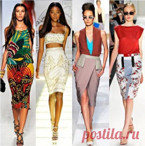 Модная юбка-карандаш зимнего сезона 2016 - FASHIONABLE.com.ua - Модный женский журнал