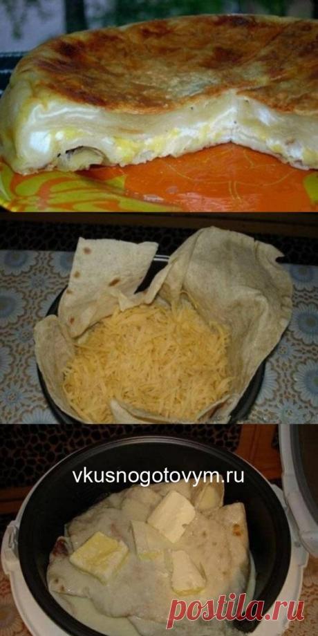 Ароматные хачапури в мультиварке.