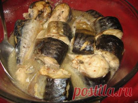 Скумбрия в микроволновке - рецепт с фото на Повар.ру