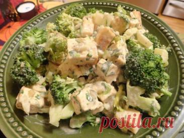 Салат с брокколи