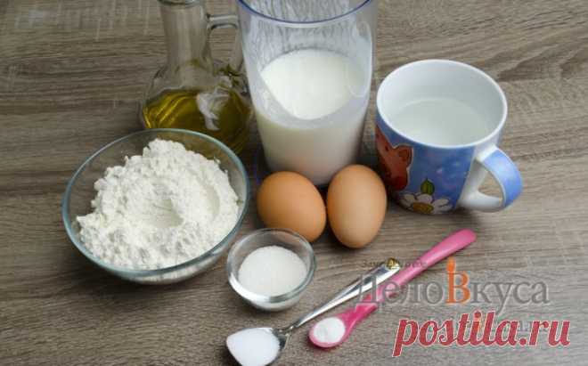 Блины на кефире - Вкусный рецепт тонких блинов на кефире