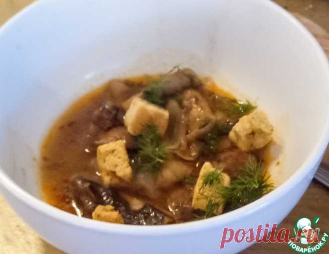 Простой грибной суп – кулинарный рецепт