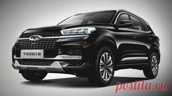 Chery Tiggo 8 2020 в России, фото, цена, характеристики