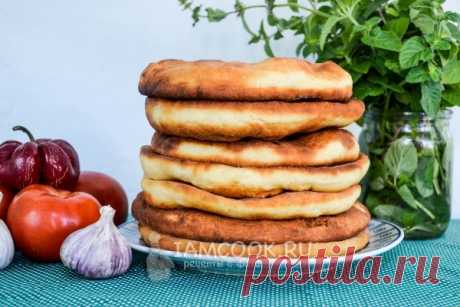 Лепёшки на скорую руку на сковороде