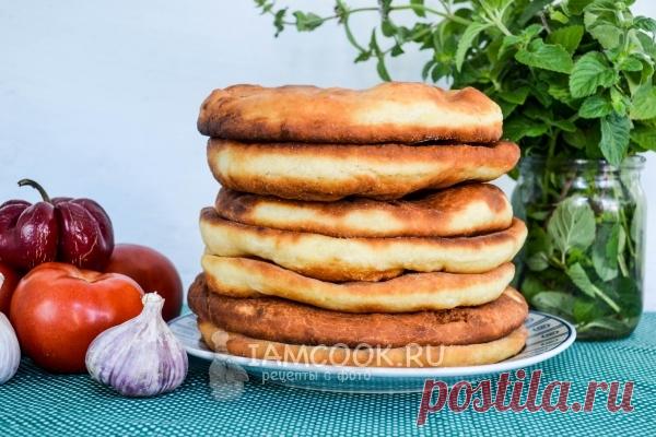 Лепёшки на скорую руку на сковороде