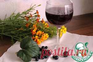 Сироп из черной смородины - кулинарный рецепт