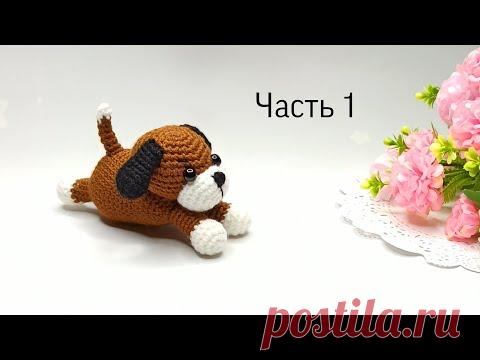 Be sure to knit!🌸 Funny crochet puppy KLEPA detailed pattern🌸