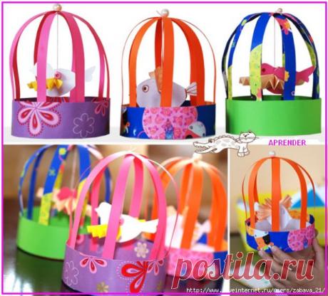 Поделки из бумаги | Записи в рубрике Поделки из бумаги | ВСЁ_для_ДОШКОЛЯТ