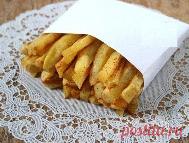 Приготовить картофель фри без масла - реально | БУДЕТ ВКУСНО!