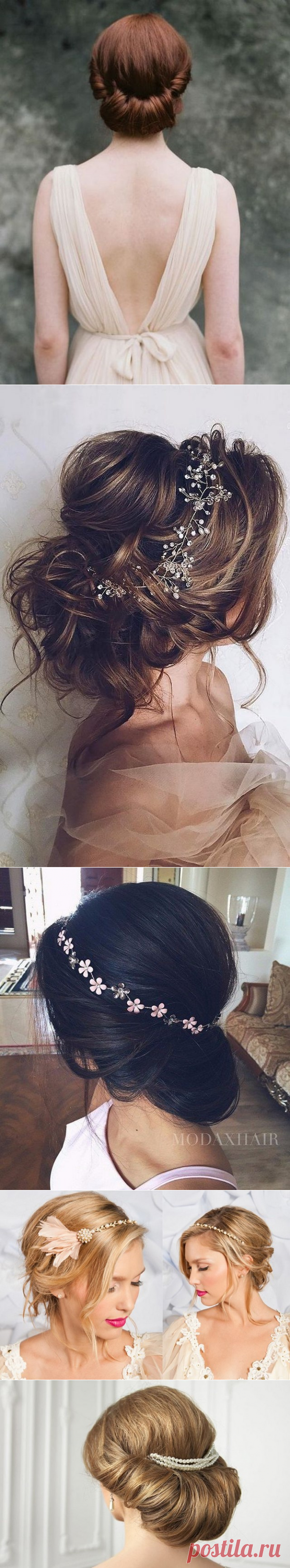 Нарядные вечерние прически в греческом стиле