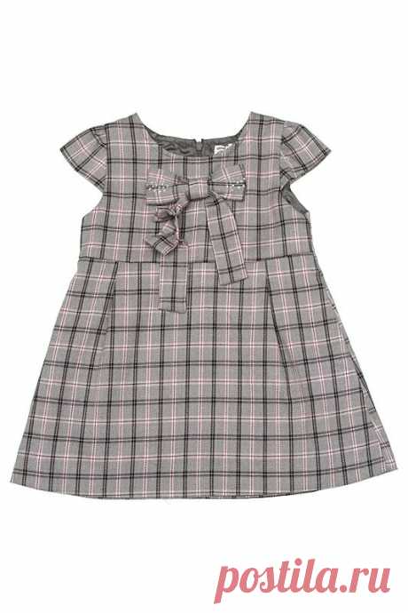 Купить Платье Olimpias VATQ2236 СЕРЫЙ, КЛЕТКА со скидкой в интернет-магазине kupivip.ru - распродажа